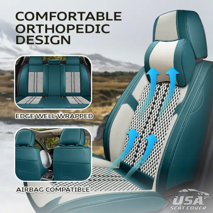Nox 2023 Full Set Universal Breathable Waterproof Vehicle Leather Cover For Cars Suv