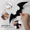 60PCS 3D Black Bat Wall Decor – Realistic PVC Stickers for Halloween Party & Creepy Home Decorations