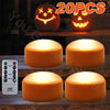 2pc Halloween LED Pumpkin Night Lights – Battery Operated with Timer & Dragon Star Projector for Kids