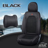 Us Nox 2023 Full Set Universal Breathable Waterproof Vehicle Leather Cover For Cars Suv 2 Seats /