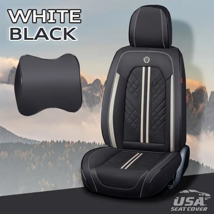 Us Zetas 2023 Full Set Universal Breathable Waterproof Vehicle Leather Cover For Cars Suv Pick-Up