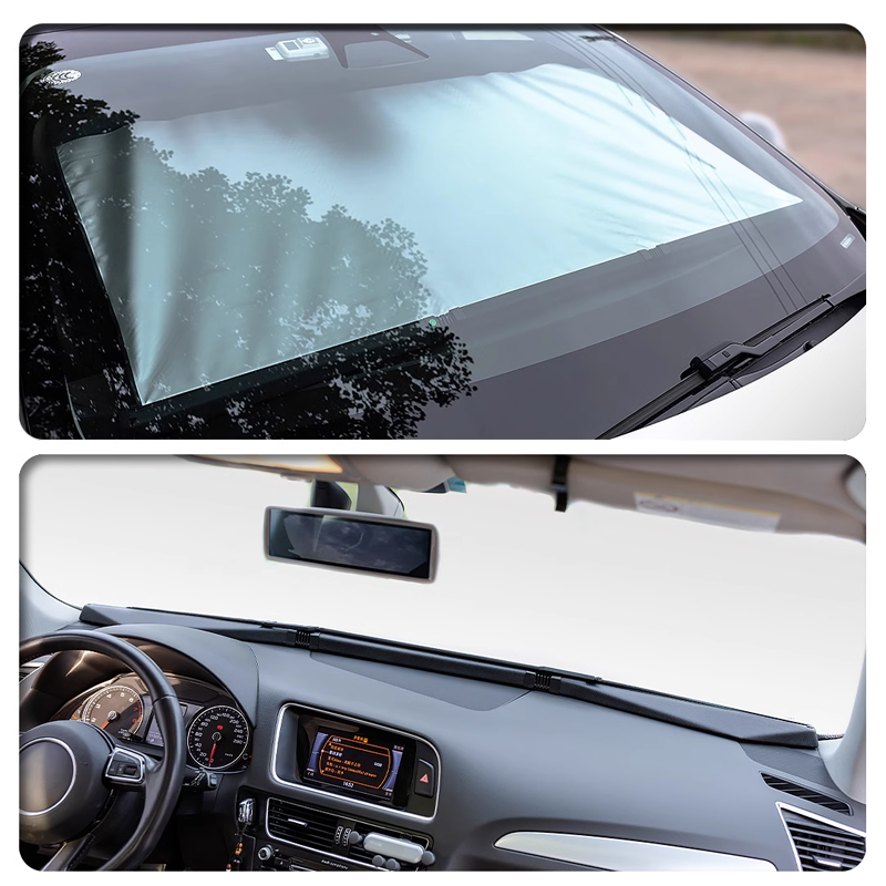 Automatic Retractable Car Window Sun Shade for Sedans, SUVs, MPVs, Pickup Trucks