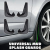 GLEAM 4pcs/set Front & Rear Car Mud Flaps Splash Guards Universal Fit – US  Car Seat