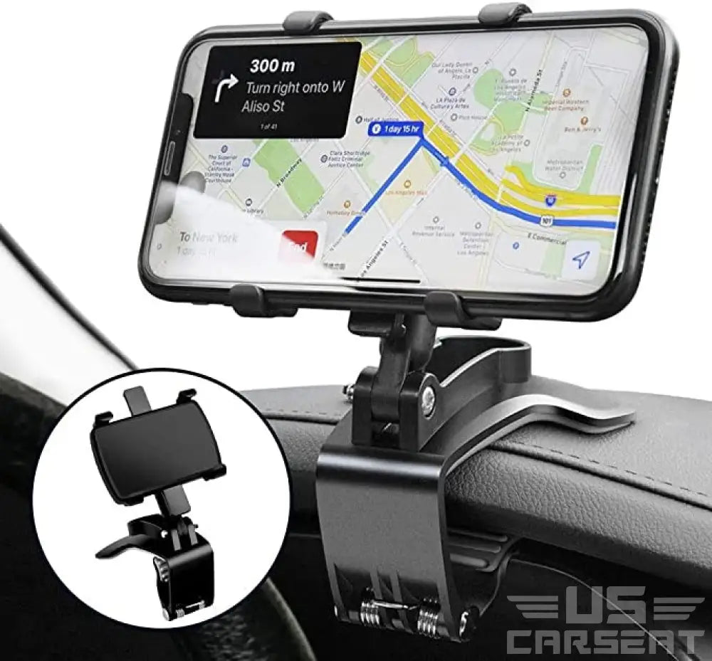 2025 Fonox 360 Degree Rotation Universal Clip Dashboard Car Phone Hold ...